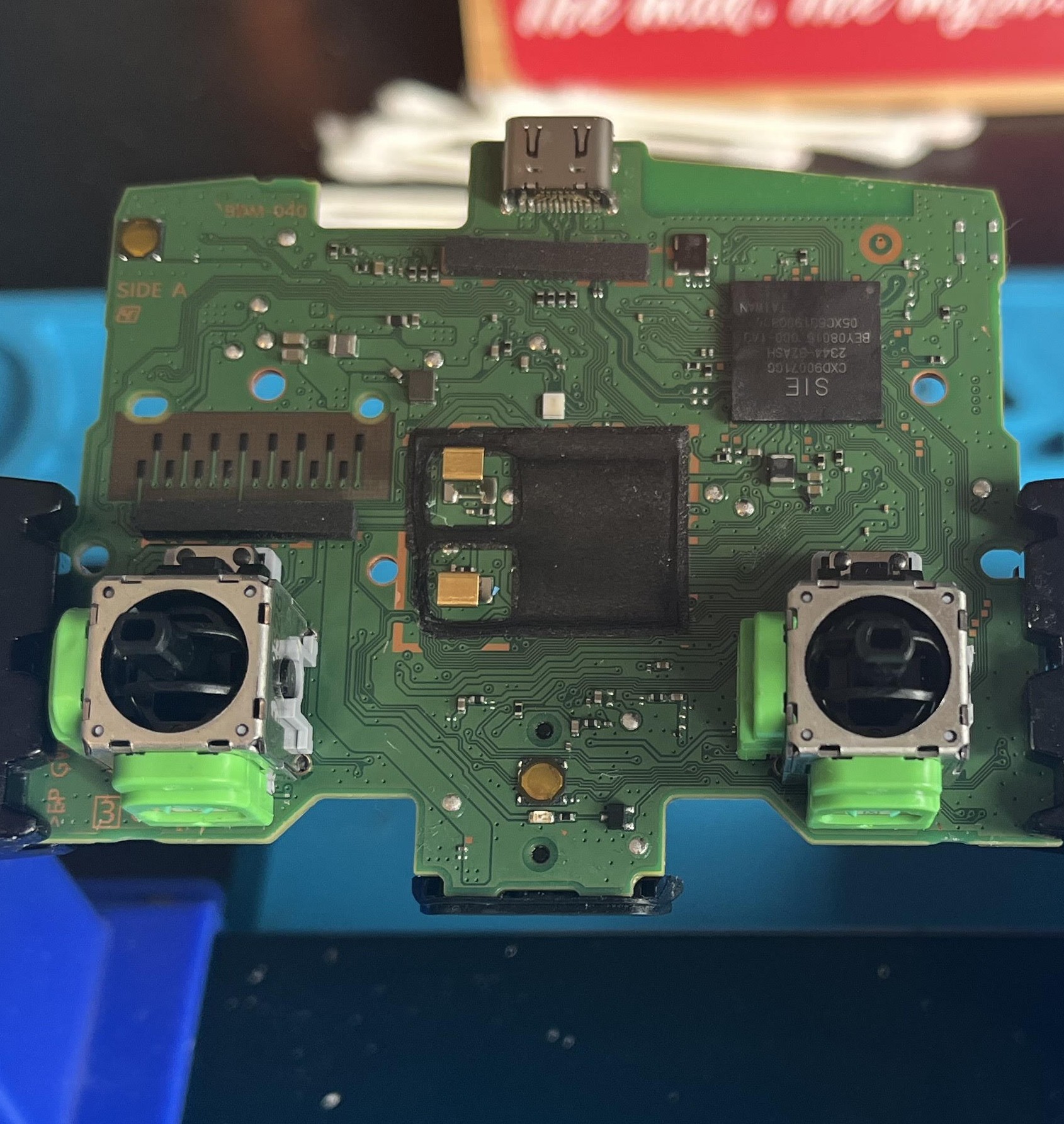 TMR joystick upgrade for a PS5 controller